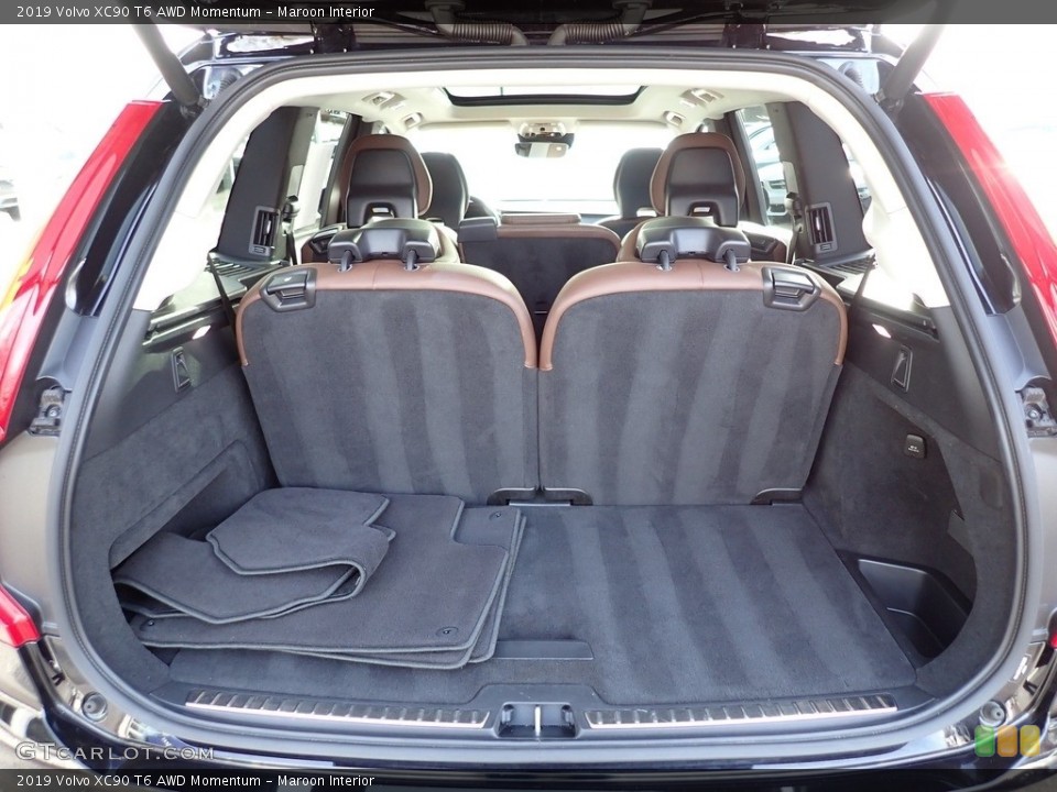 Maroon Interior Trunk for the 2019 Volvo XC90 T6 AWD Momentum #139285542