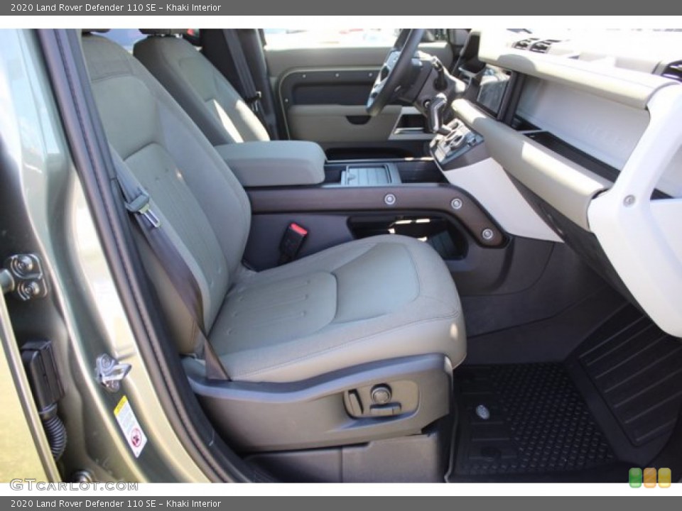 Khaki Interior Front Seat for the 2020 Land Rover Defender 110 SE #139286376