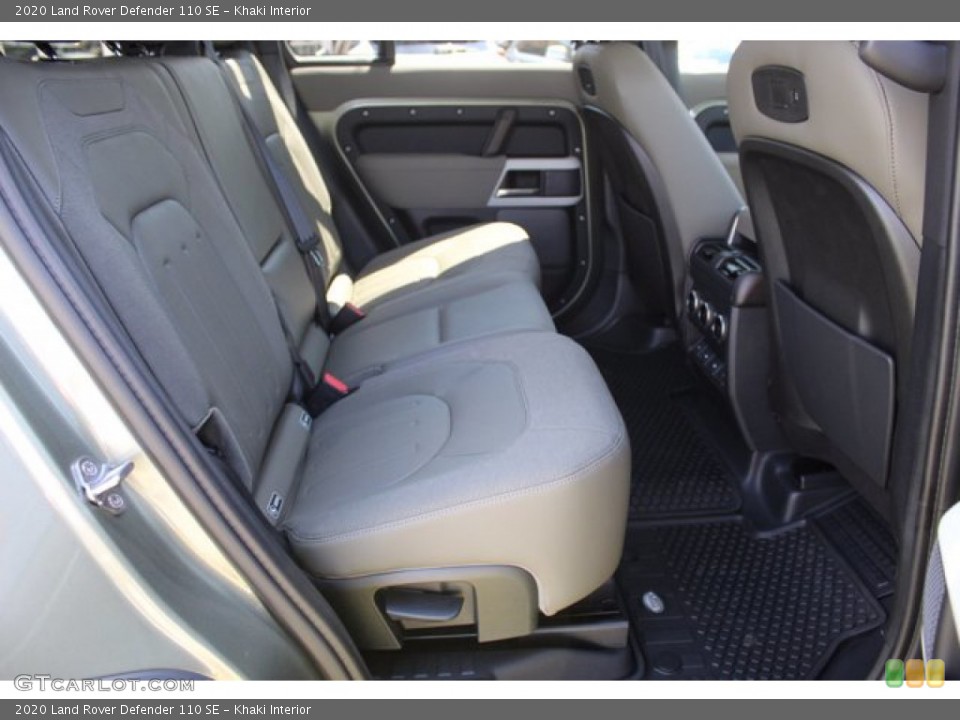 Khaki Interior Rear Seat for the 2020 Land Rover Defender 110 SE #139286394