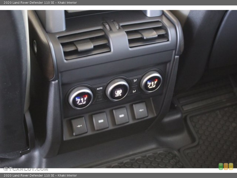 Khaki Interior Controls for the 2020 Land Rover Defender 110 SE #139286724