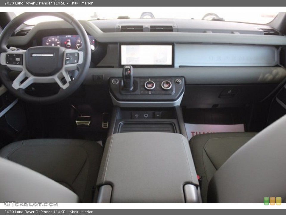 Khaki Interior Dashboard for the 2020 Land Rover Defender 110 SE #139286739