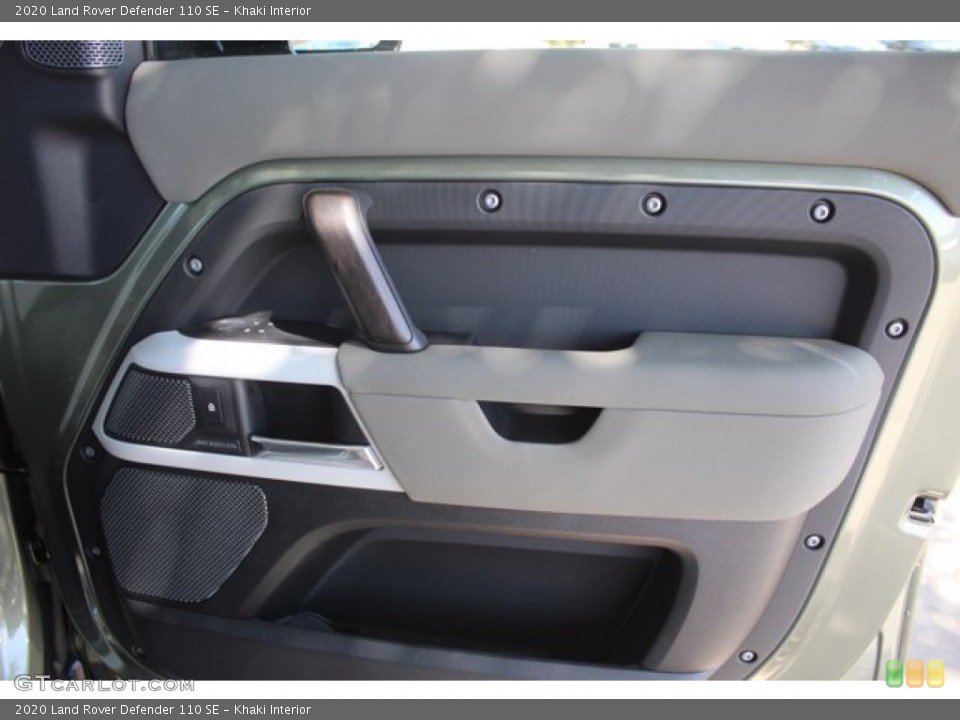 Khaki Interior Door Panel for the 2020 Land Rover Defender 110 SE #139286823