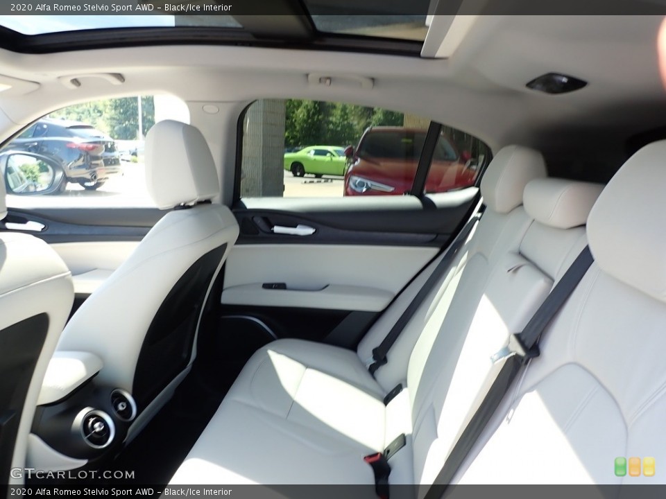 Black/Ice 2020 Alfa Romeo Stelvio Interiors
