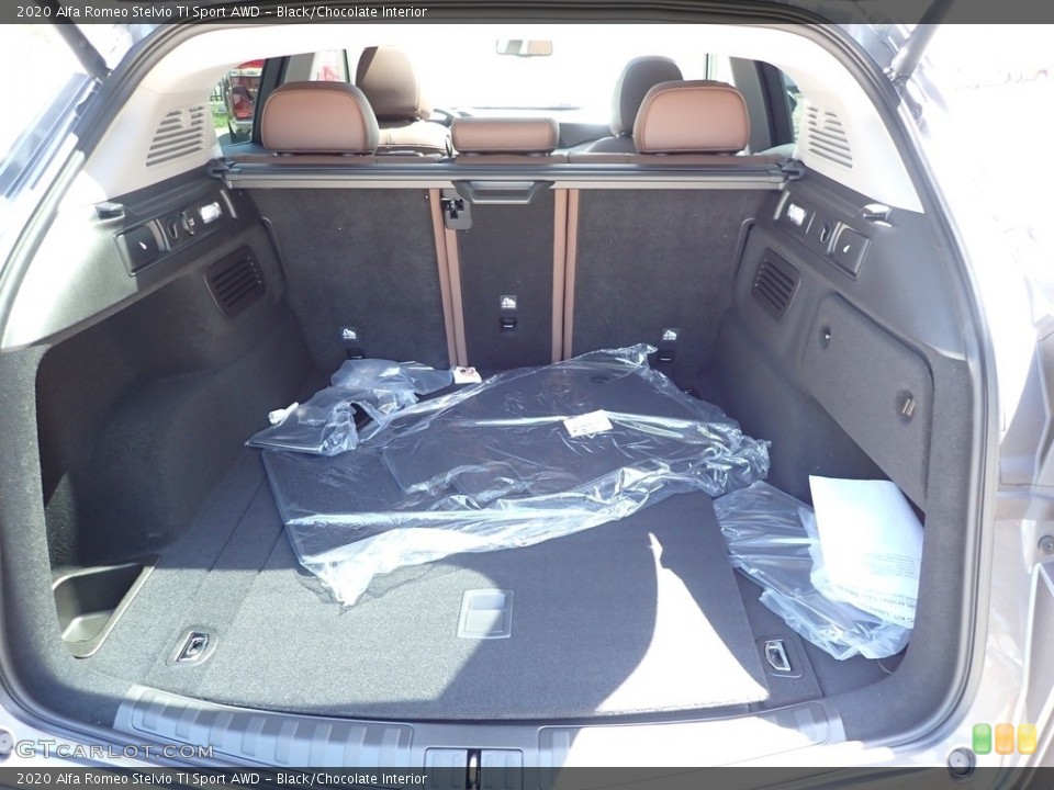 Black/Chocolate Interior Trunk for the 2020 Alfa Romeo Stelvio TI Sport AWD #139287438