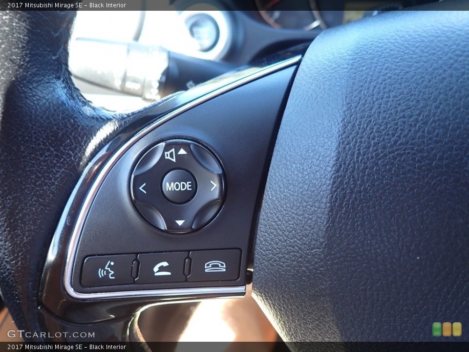 Black Interior Steering Wheel for the 2017 Mitsubishi Mirage SE #139288120