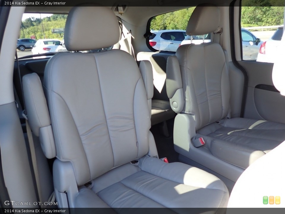 Gray Interior Rear Seat for the 2014 Kia Sedona EX #139288389
