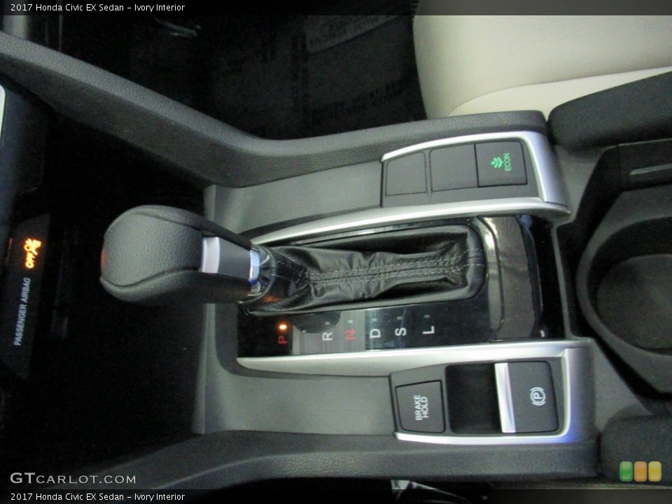 Ivory Interior Transmission for the 2017 Honda Civic EX Sedan #139290441