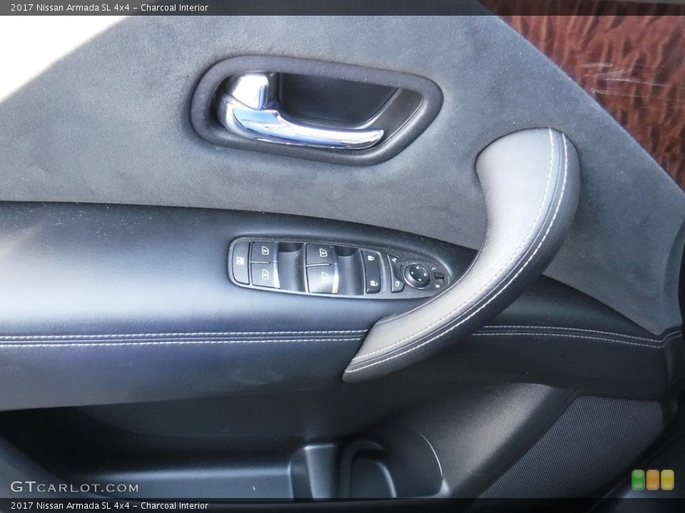 Charcoal Interior Door Panel for the 2017 Nissan Armada SL 4x4 #139293165