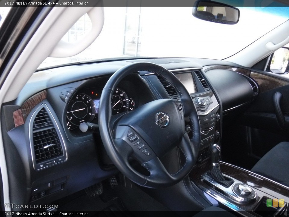 Charcoal Interior Dashboard for the 2017 Nissan Armada SL 4x4 #139293186