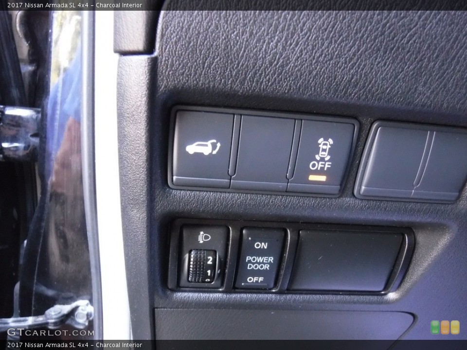 Charcoal Interior Controls for the 2017 Nissan Armada SL 4x4 #139293207
