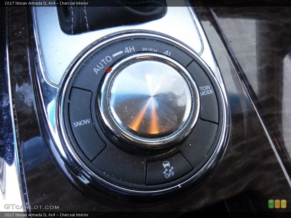 Charcoal Interior Controls for the 2017 Nissan Armada SL 4x4 #139293261