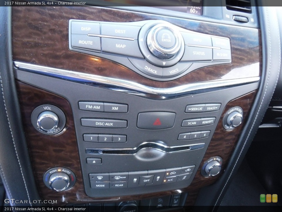 Charcoal Interior Controls for the 2017 Nissan Armada SL 4x4 #139293321