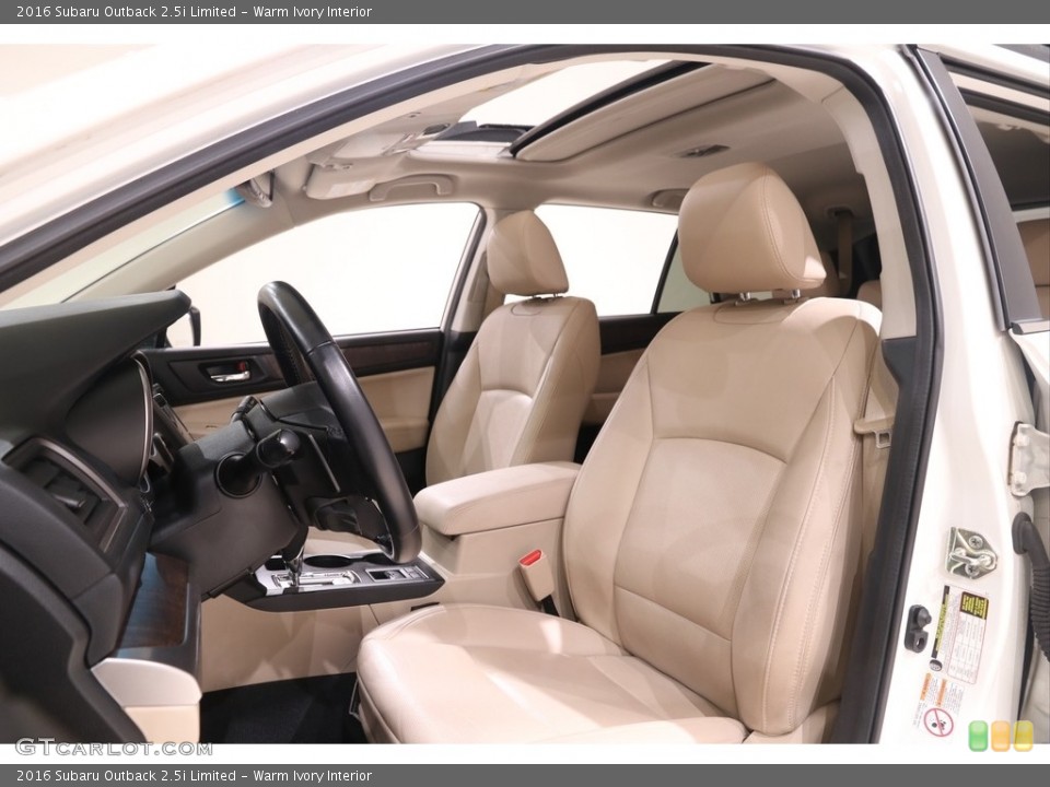 Warm Ivory Interior Front Seat for the 2016 Subaru Outback 2.5i Limited #139294476