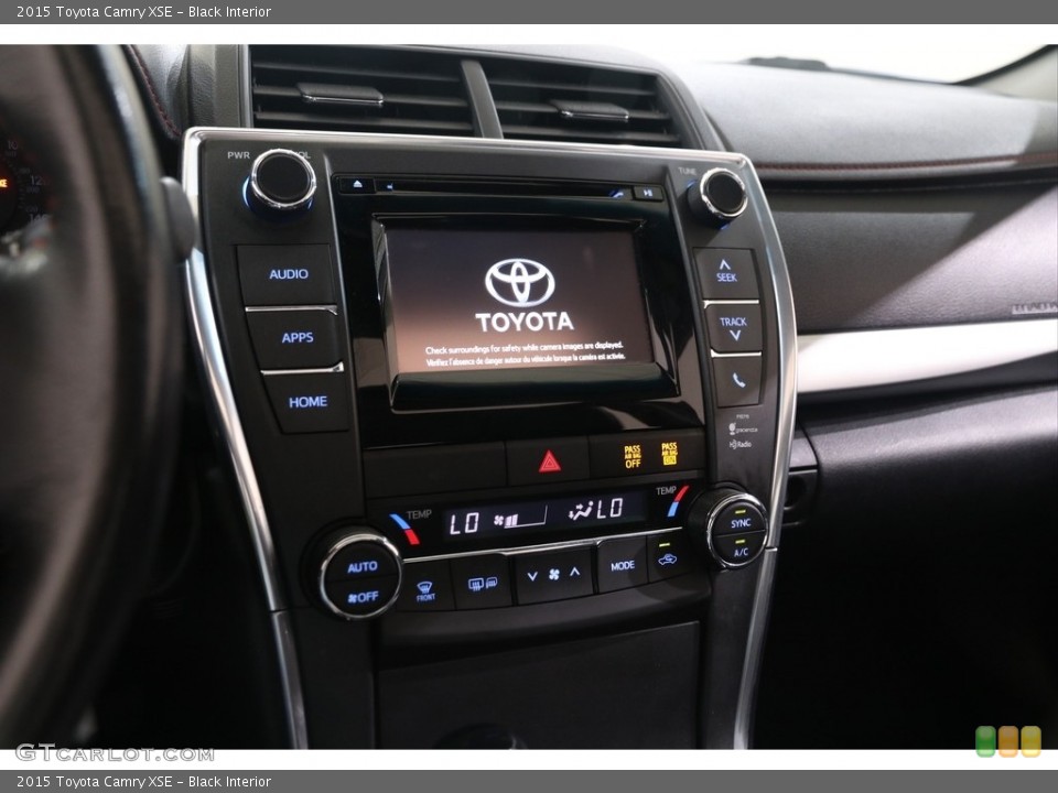 Black Interior Controls for the 2015 Toyota Camry XSE #139295895