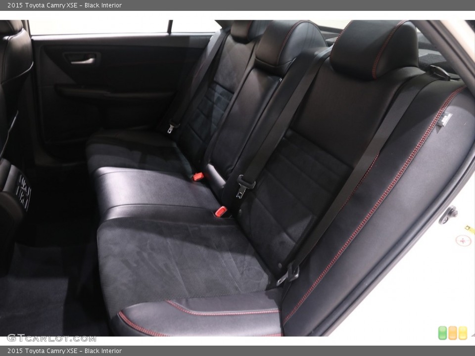 Black Interior Rear Seat for the 2015 Toyota Camry XSE #139295997