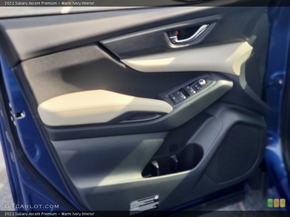 Warm Ivory Interior Door Panel for the 2021 Subaru Ascent Premium #139297864