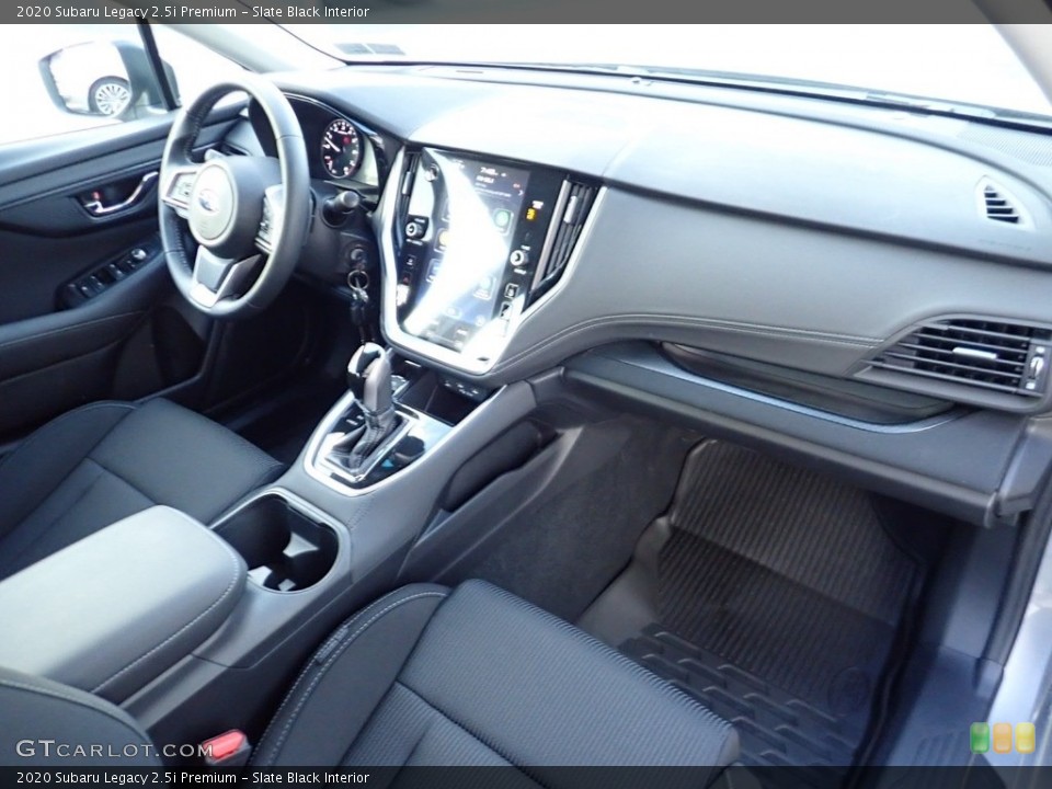 Slate Black Interior Photo for the 2020 Subaru Legacy 2.5i Premium #139301788
