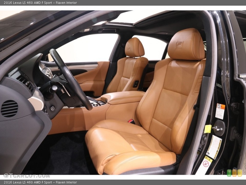 Flaxen Interior Photo for the 2016 Lexus LS 460 AWD F Sport #139301890
