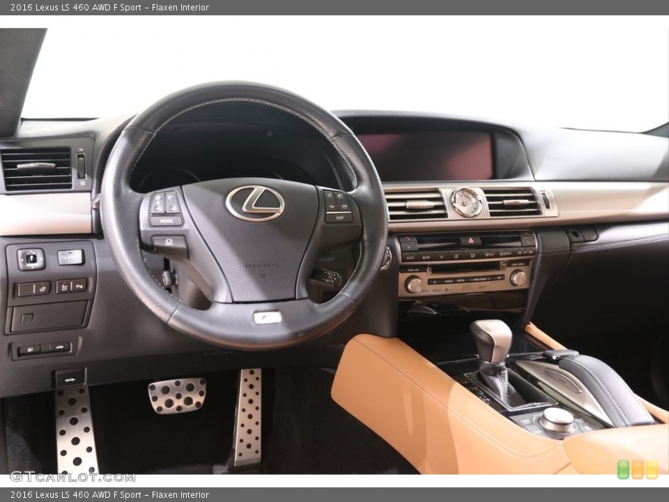 Flaxen Interior Dashboard for the 2016 Lexus LS 460 AWD F Sport #139301914