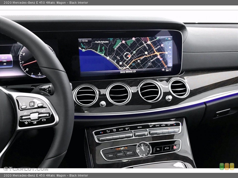 Black Interior Controls for the 2020 Mercedes-Benz E 450 4Matic Wagon #139302229