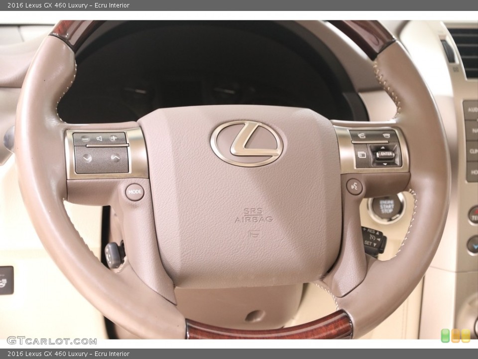 Ecru Interior Steering Wheel for the 2016 Lexus GX 460 Luxury #139302538