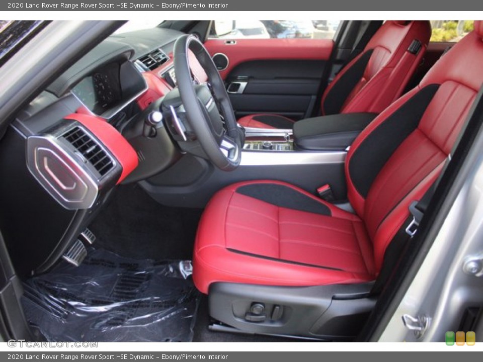 Ebony/Pimento Interior Photo for the 2020 Land Rover Range Rover Sport HSE Dynamic #139302553