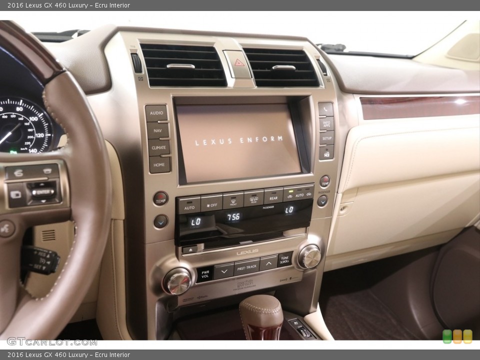 Ecru Interior Controls for the 2016 Lexus GX 460 Luxury #139302604