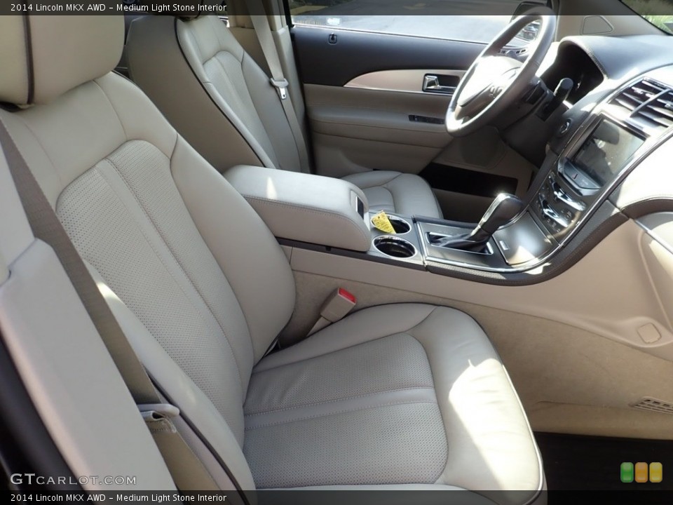 Medium Light Stone Interior Front Seat for the 2014 Lincoln MKX AWD #139302631