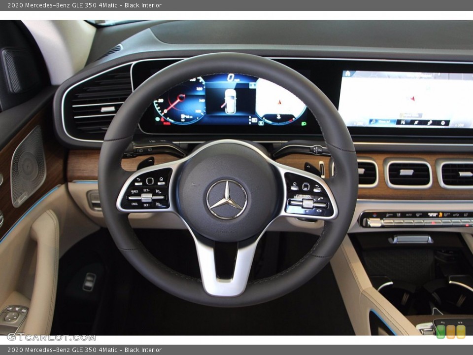 Black Interior Steering Wheel for the 2020 Mercedes-Benz GLE 350 4Matic #139302724