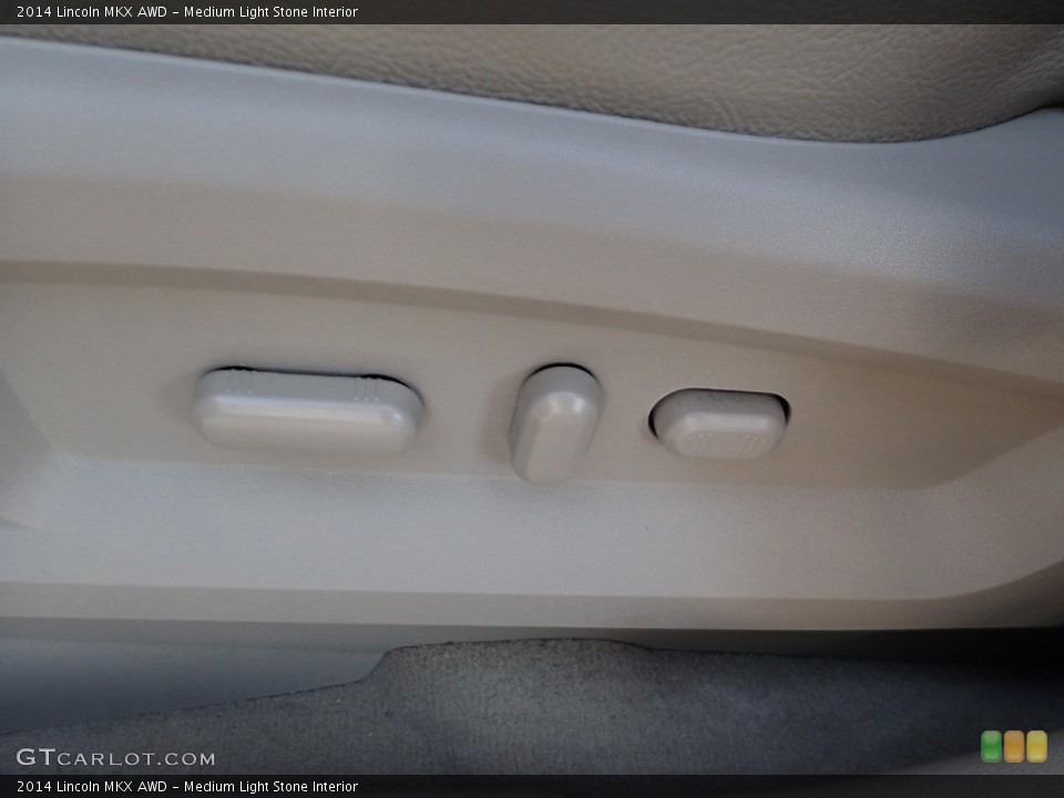 Medium Light Stone Interior Front Seat for the 2014 Lincoln MKX AWD #139302814