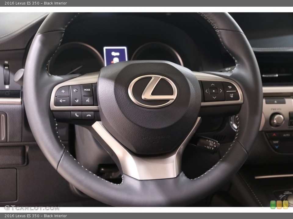 Black Interior Steering Wheel for the 2016 Lexus ES 350 #139303039
