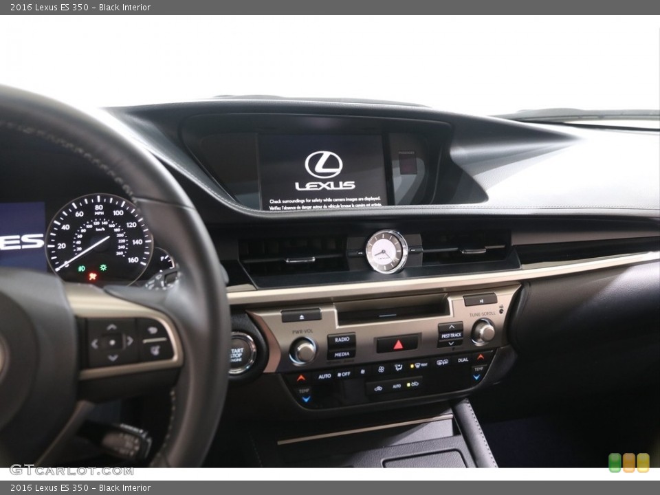 Black Interior Controls for the 2016 Lexus ES 350 #139303078