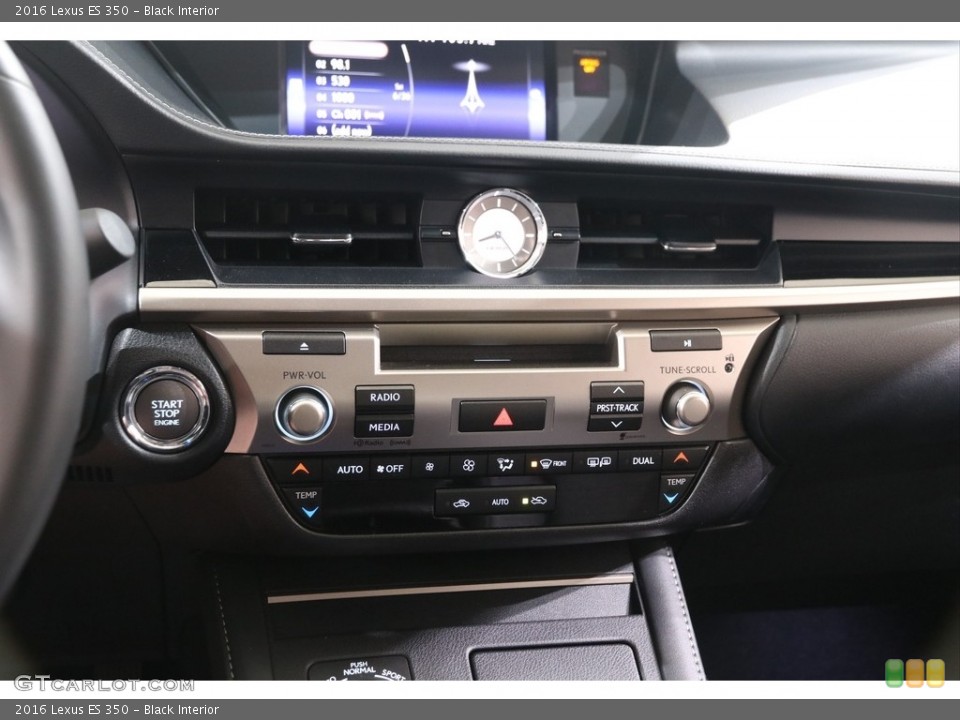 Black Interior Controls for the 2016 Lexus ES 350 #139303120