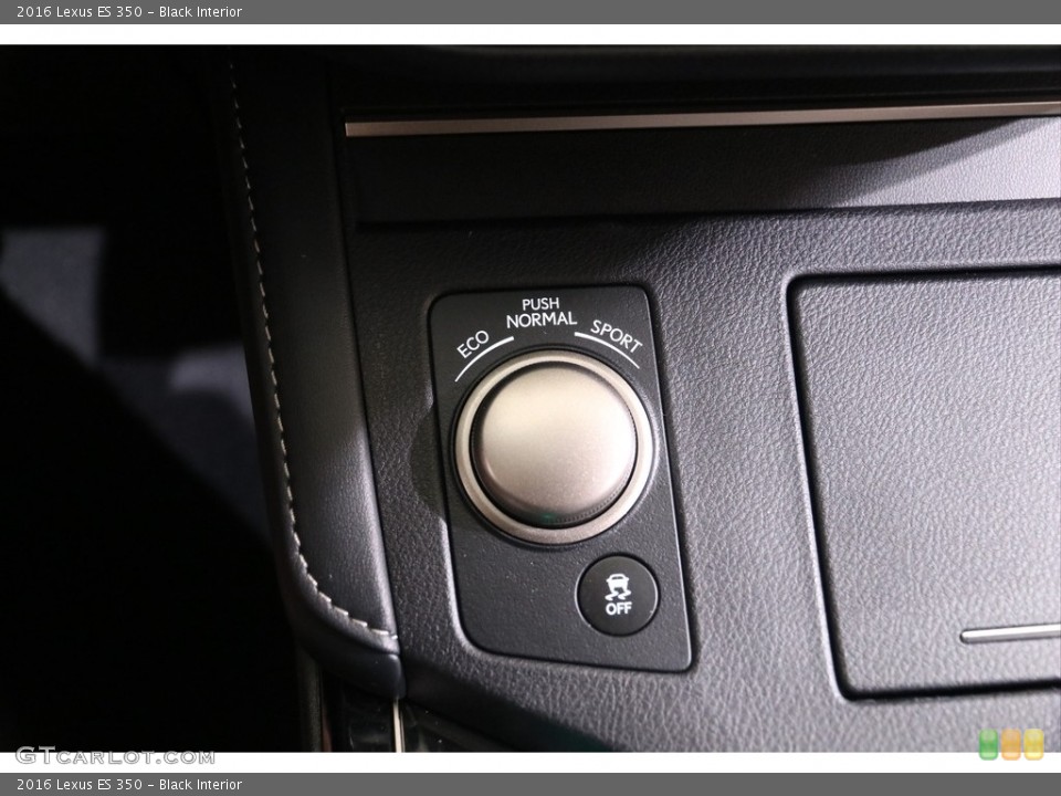 Black Interior Controls for the 2016 Lexus ES 350 #139303162