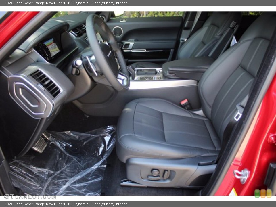 Ebony/Ebony Interior Front Seat for the 2020 Land Rover Range Rover Sport HSE Dynamic #139303225