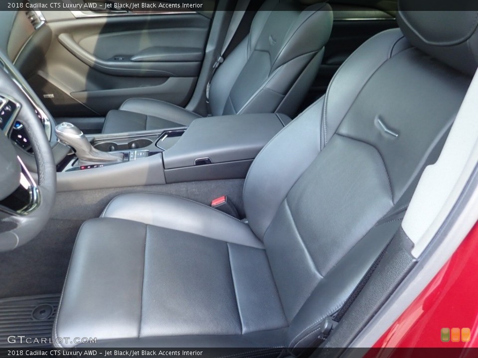 Jet Black/Jet Black Accents 2018 Cadillac CTS Interiors