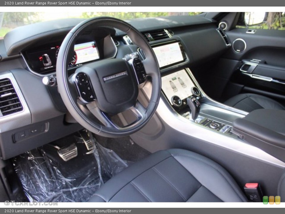 Ebony/Ebony Interior Photo for the 2020 Land Rover Range Rover Sport HSE Dynamic #139303288