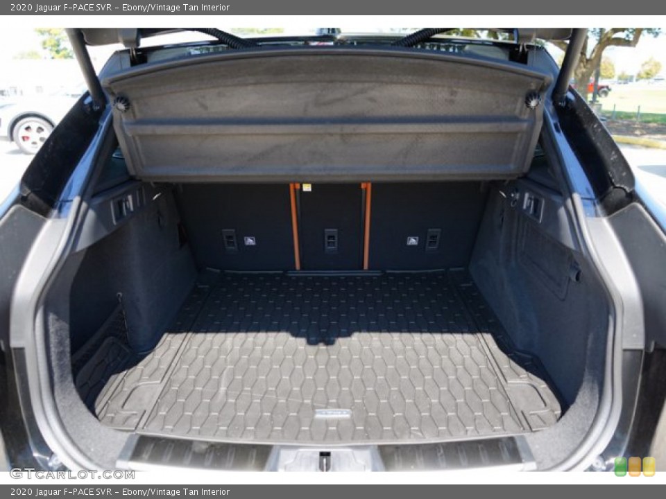 Ebony/Vintage Tan Interior Trunk for the 2020 Jaguar F-PACE SVR #139304197