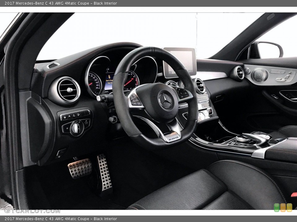 Black 2017 Mercedes-Benz C Interiors