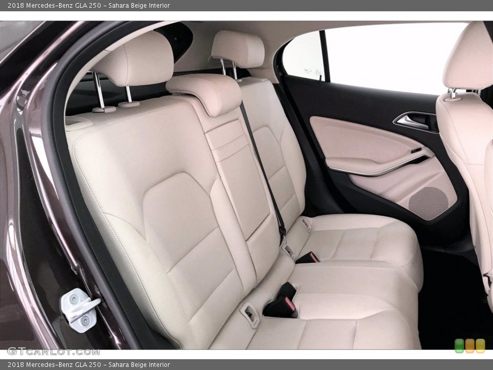Sahara Beige Interior Rear Seat for the 2018 Mercedes-Benz GLA 250 #139309417