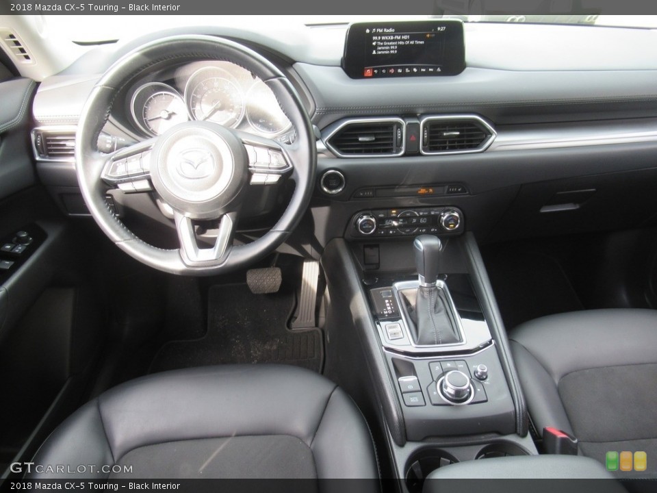 Black Interior Dashboard for the 2018 Mazda CX-5 Touring #139309432