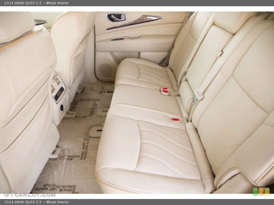Wheat Interior Rear Seat for the 2014 Infiniti QX60 3.5 #139309957