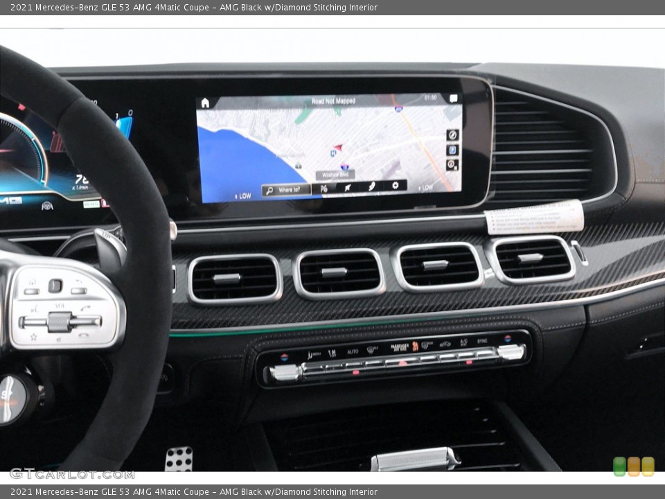 AMG Black w/Diamond Stitching Interior Controls for the 2021 Mercedes-Benz GLE 53 AMG 4Matic Coupe #139310182