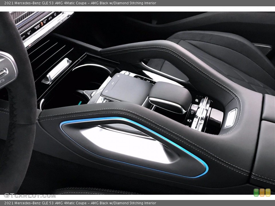 AMG Black w/Diamond Stitching Interior Controls for the 2021 Mercedes-Benz GLE 53 AMG 4Matic Coupe #139310209