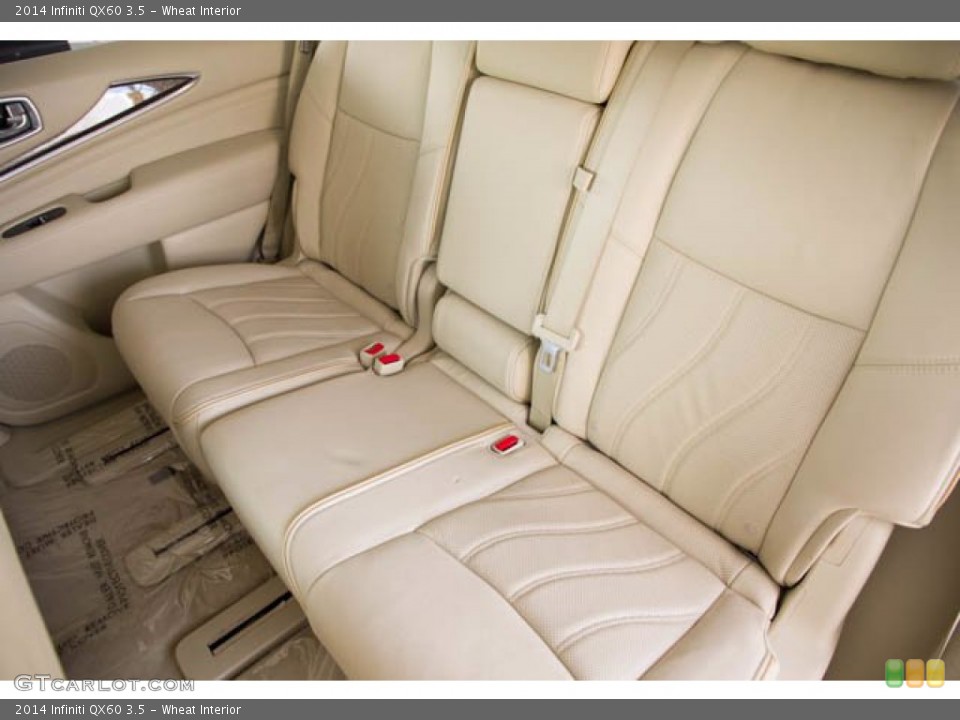 Wheat Interior Rear Seat for the 2014 Infiniti QX60 3.5 #139310326