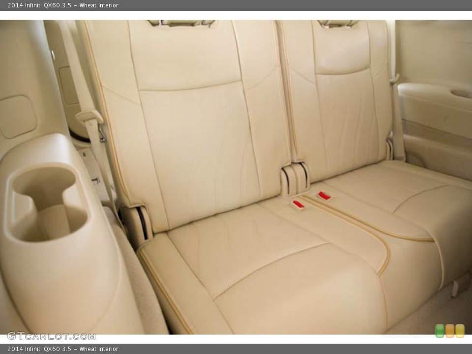 Wheat Interior Rear Seat for the 2014 Infiniti QX60 3.5 #139310365