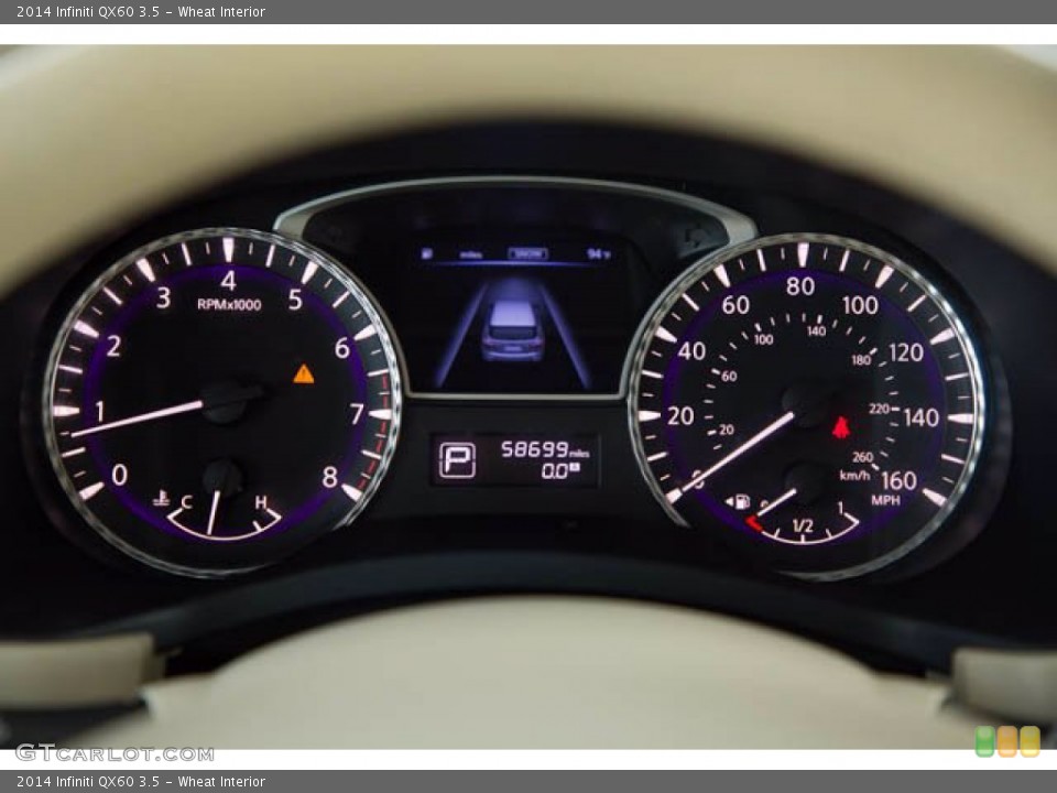 Wheat Interior Gauges for the 2014 Infiniti QX60 3.5 #139310536