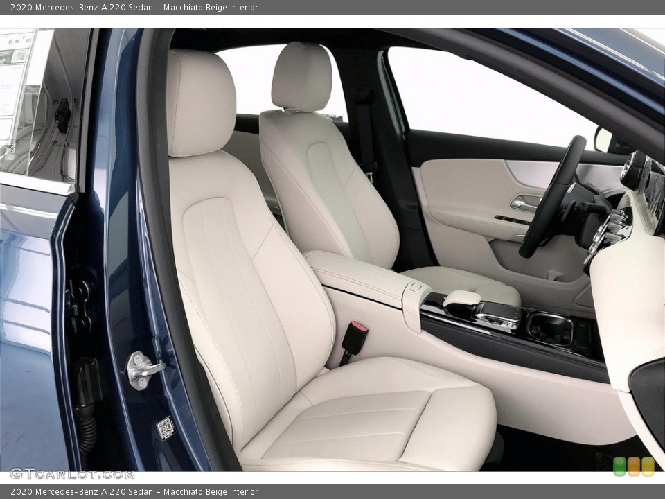 Macchiato Beige Interior Front Seat for the 2020 Mercedes-Benz A 220 Sedan #139310779
