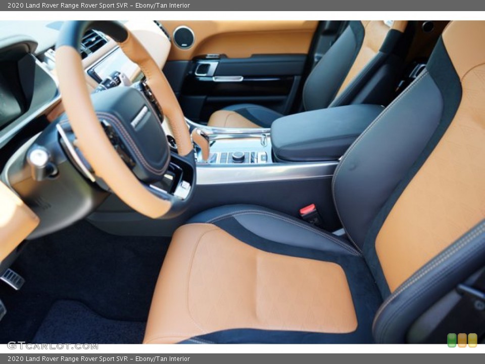 Ebony/Tan Interior Photo for the 2020 Land Rover Range Rover Sport SVR #139311267