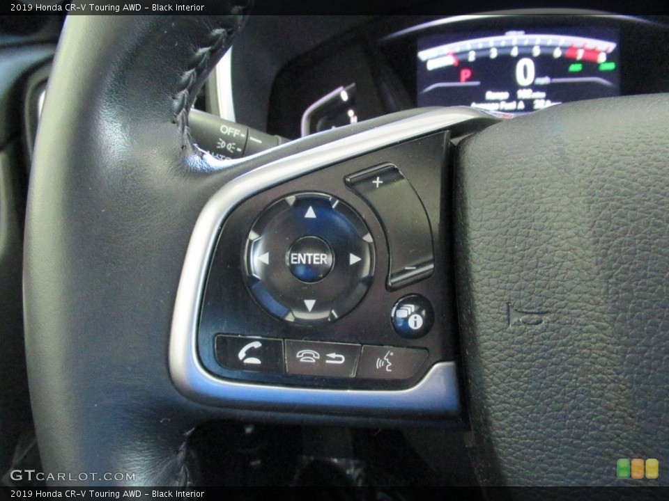 Black Interior Steering Wheel for the 2019 Honda CR-V Touring AWD #139313167